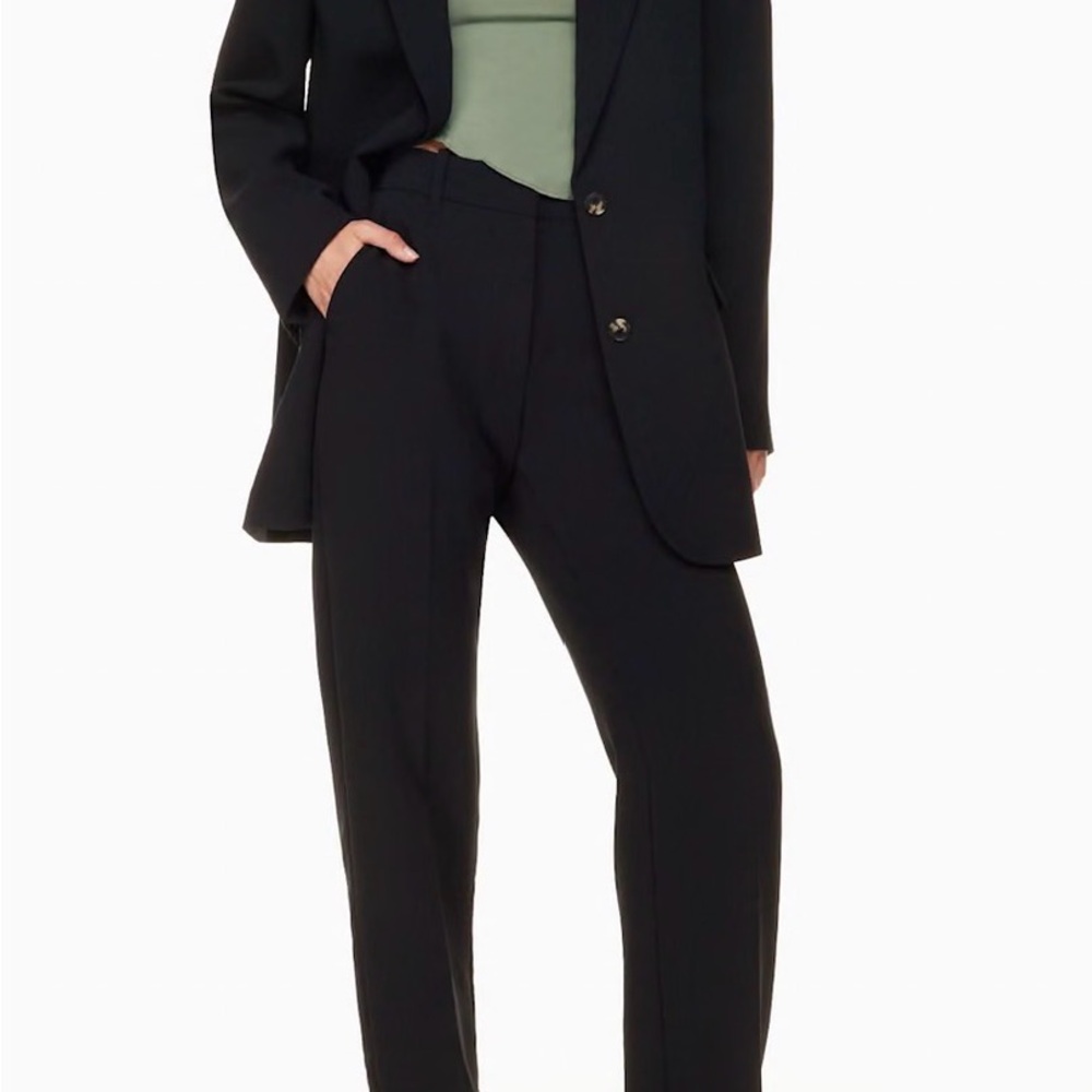 Aritzia - Wilfred High-Waisted Black Women's Pants